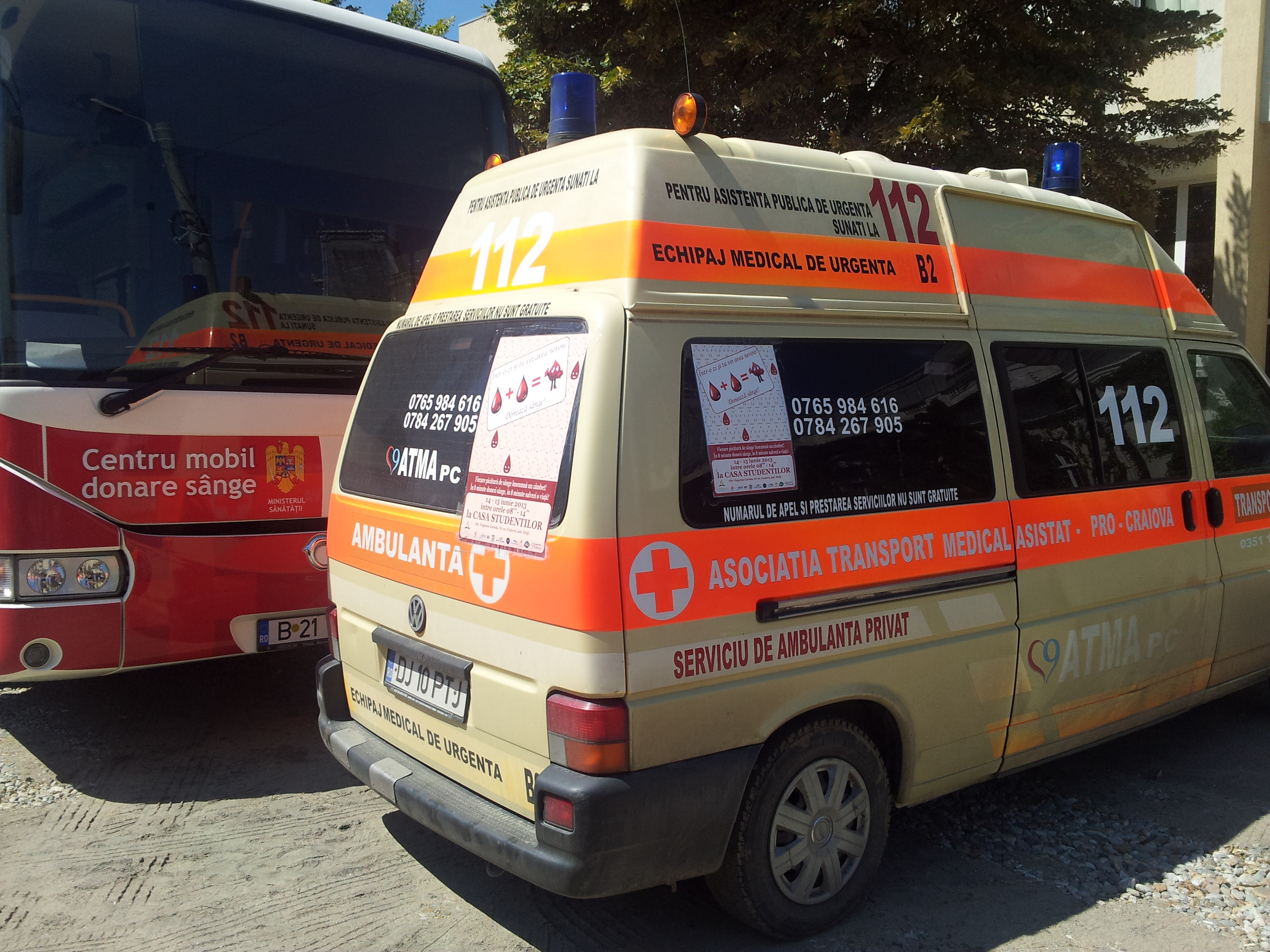 atma pc, ambulanta privata Craiova, doneaza sange