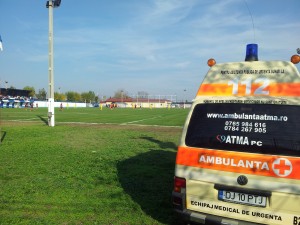 Ambulanta ATMA asistenta evenimente sportive